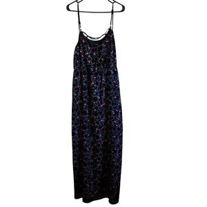 I Heart Ronson berries and hearts maxi dress size XL